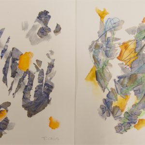 Díptico Acuarela III